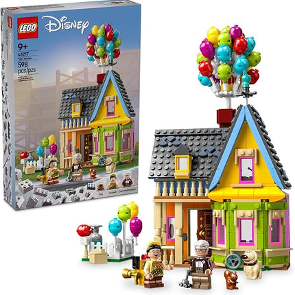 Lego Disney and Pixar ‘Up’ House, Classic Disney Celebration Building Toy Set for Kids and Movie Fans Ages 9 and Up, A Fun Gift for Disney Fans and Anyone Who Loves Creative Play, 43217
