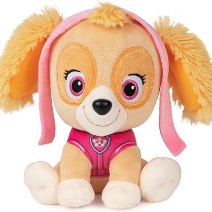 GUND Official PAW Patrol Skye in Signature Aviator Pilot Uniform Plush Toy, Stuffed Animal for Ages 1 and Up, 6" (Styles May Vary)
