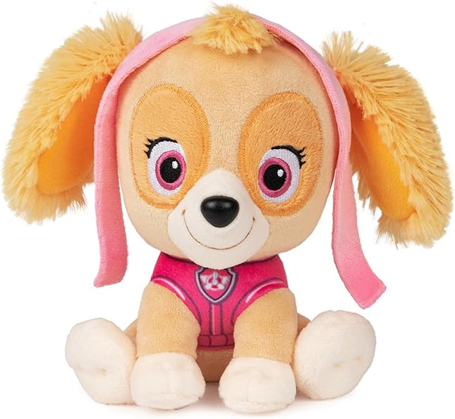 GUND Official PAW Patrol Skye in Signature Aviator Pilot Uniform Plush Toy, Stuffed Animal for Ages 1 and Up, 6" (Styles May Vary)