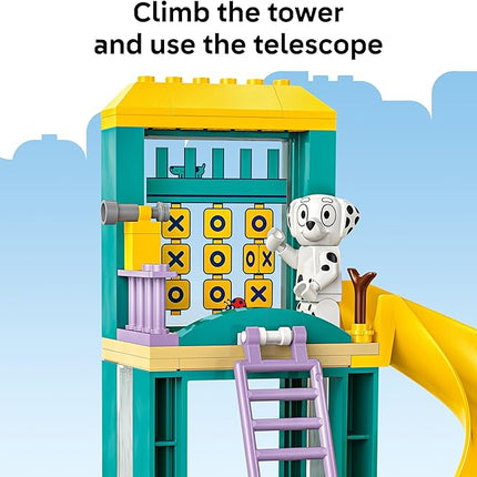 LEGO Bluey Playground Fun with Bluey and Chloe Sensory Building Blocks - Preschool Pretend Play & Learning Toys for Kids - 4 Year Old Girl & Boy Birthday Gifts - 11201