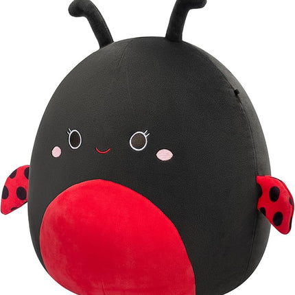 Squishmallows Original 12-Inch Trudy Ladybug with Spotted Wings - Official Jazwares Plush