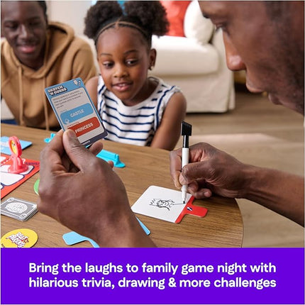 Spin Master Games, Beat The Parents, 2025 Edition with New Challenges & Cards, Friendly Competition Family Game, Family Game Night, 4-8 Players, for Ages 6 & Up