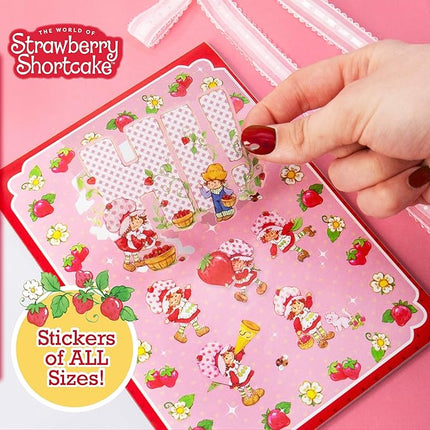 Strawberry Shortcake 1,000+ Sticker Book, Cute Stickers for Kids, Scrapbooking, Planning, Journaling, Water Bottles, Letter Stickers, and Gifts for 7-Year-Old Girls.