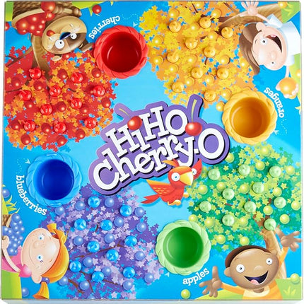 Hasbro Gaming Hi Ho Cherry-O Board Game for 2 to 4 Players Kids Ages 3 and Up (Amazon Exclusive)
