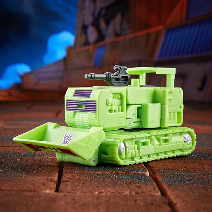 Transformers Toys Studio Series Deluxe Class The Movie Bonecrusher, 4.5-inch Converting Action Figure, Robot Toys, 8+