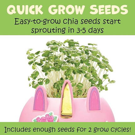 Creativity for Kids Plant-A-Pet: Unicorn, Mini Unicorn Gifts for Girls, Valentine's Day Gifts & Kids Activities (Ages 6+)