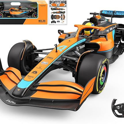 Voltz Toys Authentic Licensed 1:12 McLaren F1 MCL36 Remote Control Car - F1 Collection RC car Series for Kids and Adults - 2.4GHz RC Car for Gift (1:12 McLaren F1 MCL36)