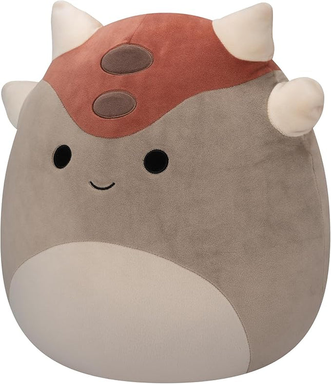 Squishmallows Original 14-Inch Ainhoca Grey Ankylosaurus - Large Ultrasoft Official Jazwares Plush