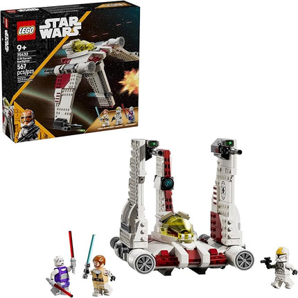 LEGO Star Wars: The Clone Wars V-19 Torrent Starfighter Building Toy - Pretend Play Set for Boys & Girls, Ages 9+ - Starship Model Kit W/ 3 Minifigures - Gift Idea for Birthdays - 75432