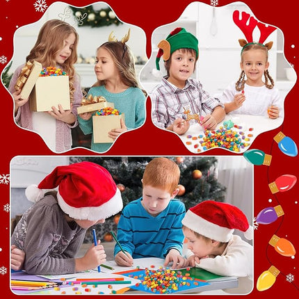 JUNEBRUSHS 150Pcs Christmas Erasers for Bulk, Cute Mini Light Bulb Pencil Erasers Novelty Holiday Erasers for Rewards Prizes Christmas Gifts Xmas Stocking Stuffers