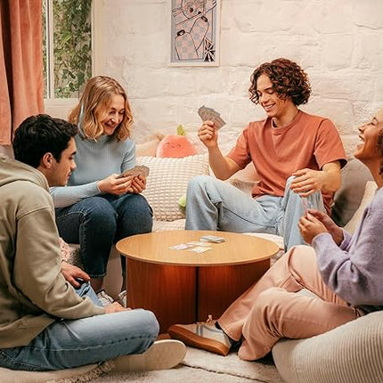 Asmodee Happy Mochi Card Game (Eco-Blister) - Fast-Paced Strategy Game for Kids & Families with Colorful Effects & Cute Mochi Characters, Ages 8+, 2-6 Players, 20 Minute Playtime