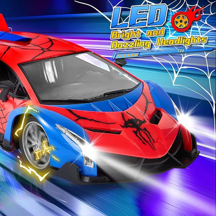 Sunhorse Toys for 3 Year Old Boys - Gifts for 3 4 5 6 7 8 12 Year Old Boys Birthday, Cars Toys - Remote Control Car with Lights & Controller, Hobby Racing/Race Vehicle for Kids Ages 4-8 5-7 Toddlers