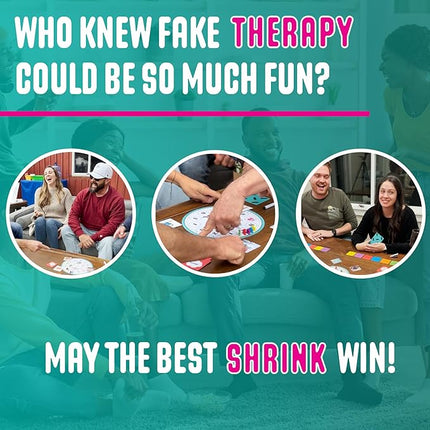 DOOZYGAMES Think Like A Shrink - Psychology Skills Put to Test - Board Games for Adults and Family, Card Games for Family Game Nights, 2-6 Players