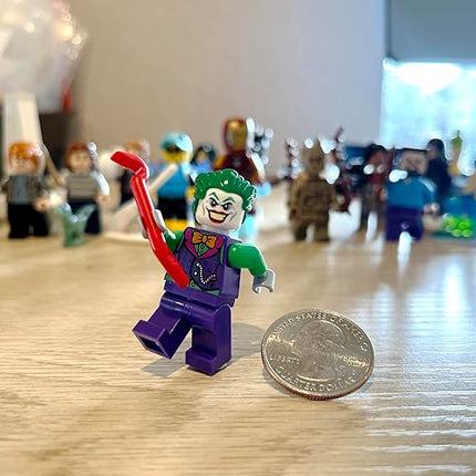 LEGO Super Heroes DC Batman Minifigure - Joker (in Orange Bow tie) with Crowbar 76119