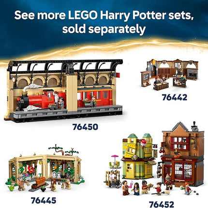 LEGO Harry Potter Hogwarts Castle: The Main Tower - Building Set for Boys and Girls, Ages 10+ - 12 Collectible Minifigures Including Harry Potter & Dumbledore - Gift for Christmas - 76454