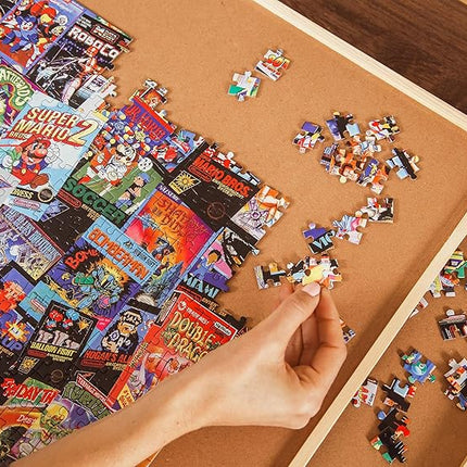 8-Bit Armageddon Retro Video Game Puzzle for Adults and Kids | 1000 Piece Jigsaw Puzzle Toy | Interactive Brain Teaser for Family Game Night | 28 x 20 Inches