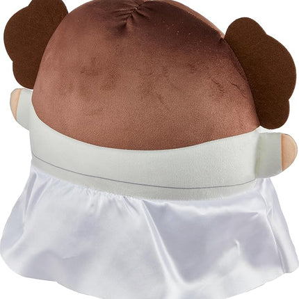 Mattel Star Wars Cuutopia Plush Figure, 10-inch Princess Leia Soft Rounded Pillow Doll, Collectible Toy Inspired by the Fan-Favorite Character