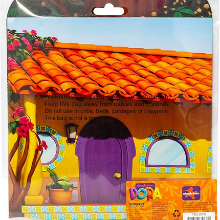 Dora Puffy Sticker Playset, 35 Reusable Stickers and 2 Play Scenes, Fun Kids Activities, Toddler Toys, Road Trip Essentials, Gifts for 4 Year Old Girl, Mess Free Airplane Toy for Little Ones