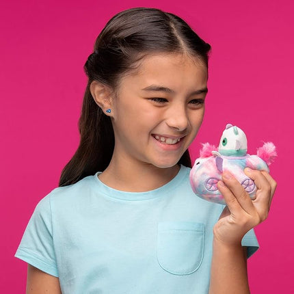 Squishville Serena in Carriage & Diego in Truck - Two 2” Mini-Squishmallow Swan and Elephant Plush Carriage and Vehicles, Irresistibly Soft & Colorful - Amazon Exclusive