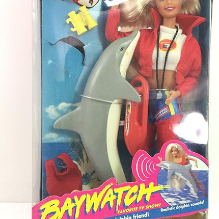 BAYWATCH BARBIE Doll with Dolphin & Accessories 1994