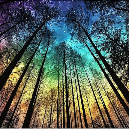 300 Pieces Puzzles for Adults | Aurora Forest Jigsaw Puzzles | Large 300 Piece Puzzle for Children Adults Seniors | Sturdy,Safe | Engaging & Educational Toys Great Gift for Boys Girls 20.5 x 15 in