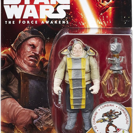 Star Wars The Force Awakens 3.75-Inch Figure Unbar Plutt