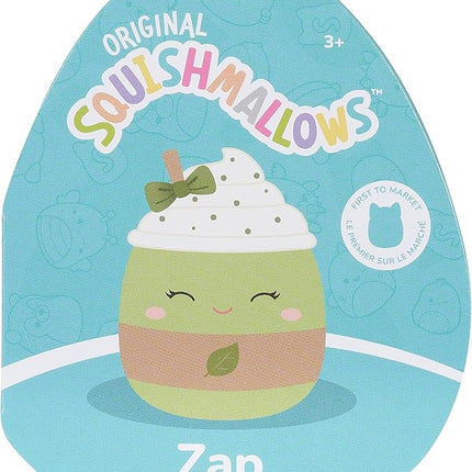 Squishmallows Original 16in Zap The Iced Matcha Latte – Official Jazwares Plush (Large)