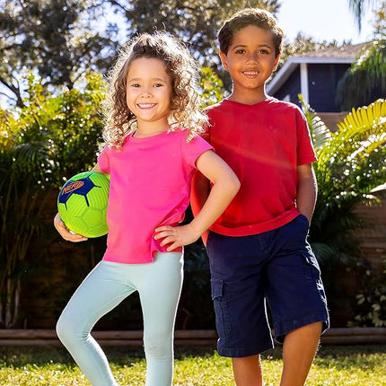 NERF Kids Foam Mini Soccer Ball - Proshot Youth Soft Mini Foam Soccer Ball - 7" Inch NERF Indoor + Outdoor for Kids