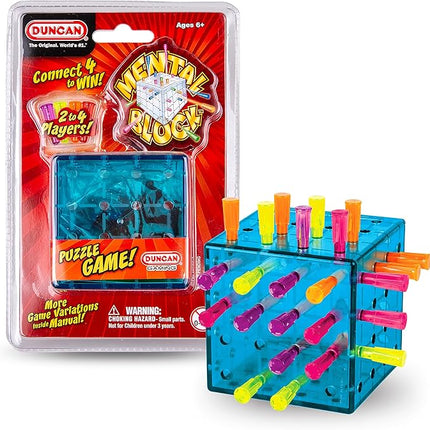 Duncan Toys Mental Block 3D Puzzle Game, Brain Teaser