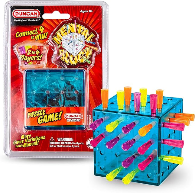 Duncan Toys Mental Block 3D Puzzle Game, Brain Teaser