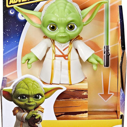 Star Wars: Young Jedi Adventures Yoda Action Figure, 3-Inch-Tall Toys, Preschool Toys for 3 Year Old Boys & Girls