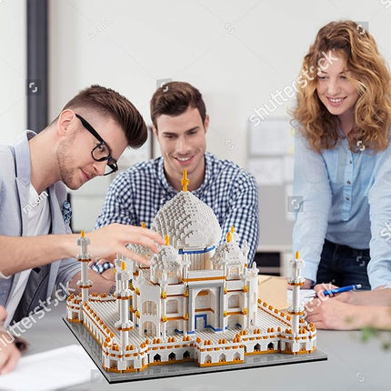 YaJie Taj Mahal Micro Building Blocks Set for Adults, Mini Architecture Bricks Building Sets, Collection Creative Model Toys Gifts for Age 14+ Teens（3950PCS）