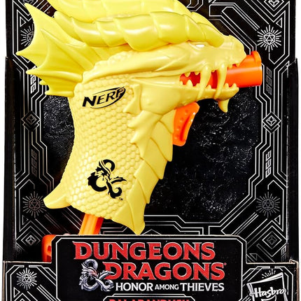 Nerf MicroShots Dungeons & Dragons Palarandusk Blaster, 2 Elite 2.0 Darts, Kids Outdoor Games, D&D Blaster Toys for Ages 8 and Up