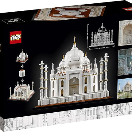 LEGO Architecture Taj Mahal 21056 Building Set - Landmarks Collection, Display Model, Collectible Home Décor Gift Idea and Model Kits for Adults and Architects to Build
