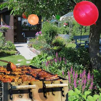 41Pcs Punch Balloons, Thickened Neon Punching Balloon Heavy Duty with Rubber Band Handle Birthday Party Favors for Kids Weddings Goodie Bag Supply