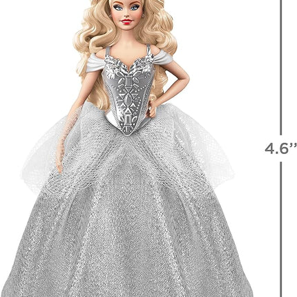Hallmark Keepsake Christmas Ornament 2021, Holiday Barbie Doll