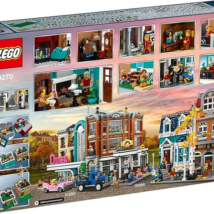 LEGO Creator Expert Bookshop 10270 Modular Building, Home Décor Display Set for Collectors, Advanced Collection, Gift Idea for 16 Plus Year Olds