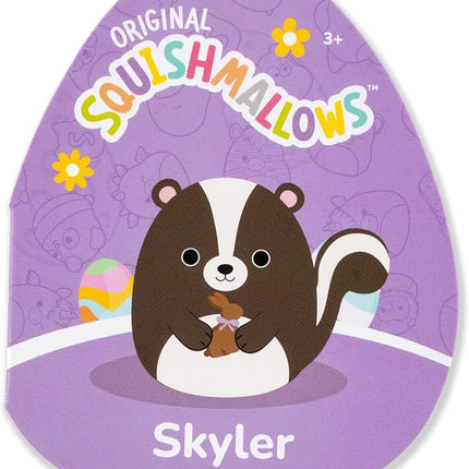 Squishmallows Original 12in Skyler The Skunk Holding Chocolate Bunny – Official Jazwares Easter Plush (Medium-Sized)