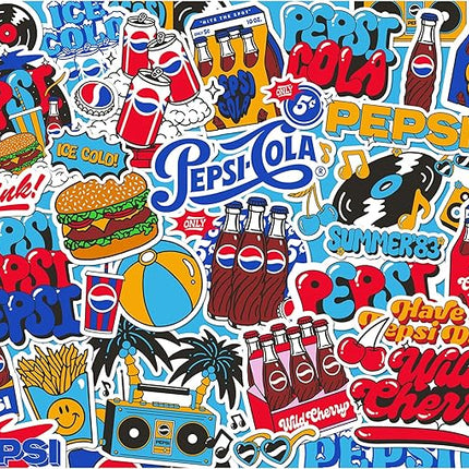 RoseArt - Snack Assortment - Pepsi Cola - 500 Piece Jigsaw Puzzle, Nostalgic Pepsi Design for Adults