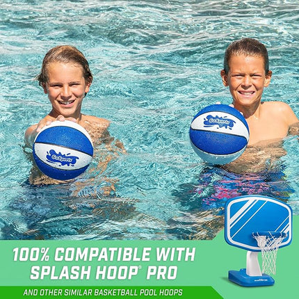 GoSports Water Basketballs 2 Pack - Choose Between Size 3 and Size 6, Great for Swimming Pool Basketball Hoops
