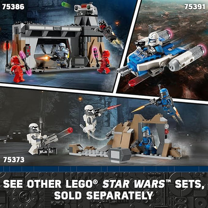 LEGO Star Wars Luke Skywalker X-Wing Mech, Buildable Star Wars Action Figure with Luke Skywalker Toy, Collectible Building Set for Kids, Creative Star Wars Gift for Boys and Girls Ages 6 and Up, 75390
