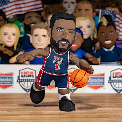 Bleacher Creatures USA Basketball Karl Malone 10" Plush Figure- A Dream Teamer for Play or Display