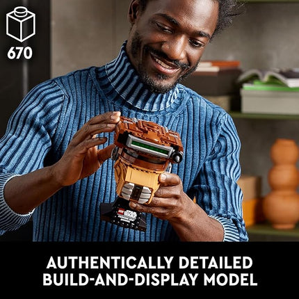 Lego Star Wars 75351 Princess Leia (TM) Helmet, Disguised as Bush (TM) Helmet, Toy Blocks, Present, Interior, Boys, Adults