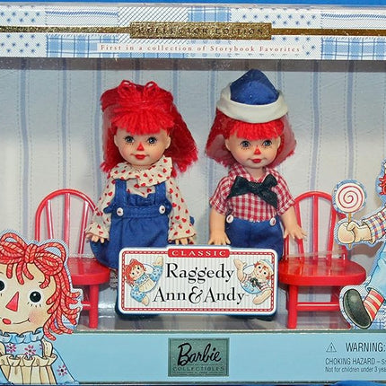 Barbie Raggedy Ann & Andy Tommy & Kelly Storybook Collectibles