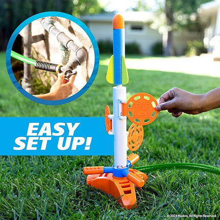 NERF Super Soaker SkyBlast Target Sprinkler for Kids Outdoor Play – Summer Water Games