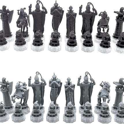 Lexibook - Harry Potter Chess Games, Magnetic and Foldable Chess Board, 32 Pieces, Family Game, CGM300HP