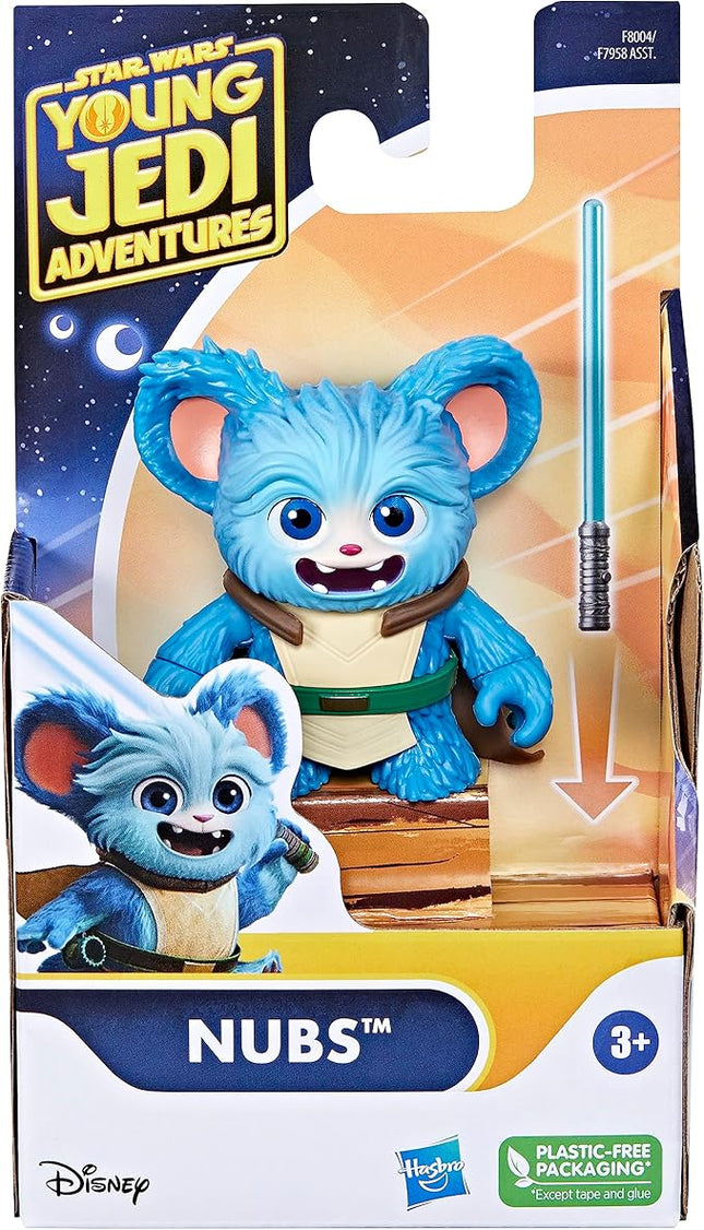 Star Wars: Young Jedi Adventures, Nubs Action Figure, 3-Inch-Tall, Preschool Toys, Ages 3 and Up