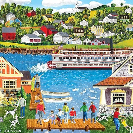 MasterPieces Sweet Summer Memories Jigsaw Puzzle - 500 Piece EZ Grip, Summer Theme - Adult