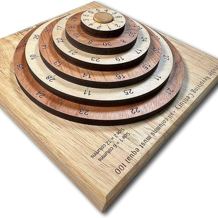 Creative Crafthouse Revolving Double Century Puzzle - Very Challenging Brain Teaser for Adults