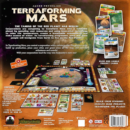 Indie Boards and Cards Terraforming Mars Board Game, Multicolor (6005SG)